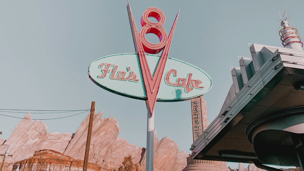 Flo's Cafe California Adventures Disneyland