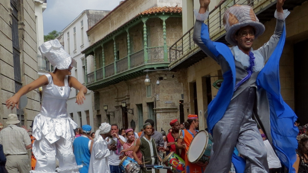 People Dancing in Havana, Cuba