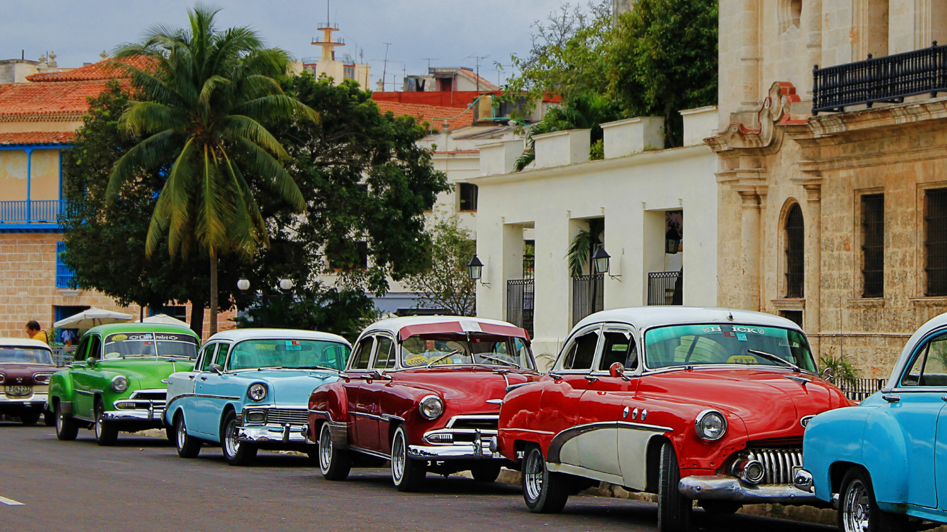 Classic cars in Havana, Cuba